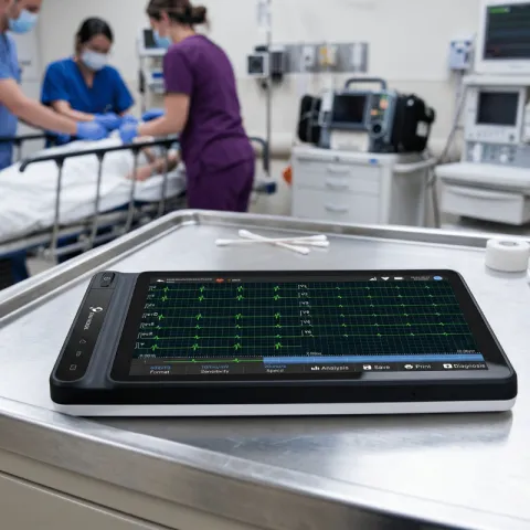 Tablette ECG 7’’ 12 pistes Black Edition – Interprétation Glasgow