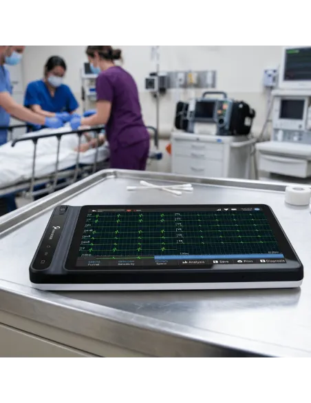 Tablette ECG 7’’ 12 pistes Black Edition – Interprétation Glasgow