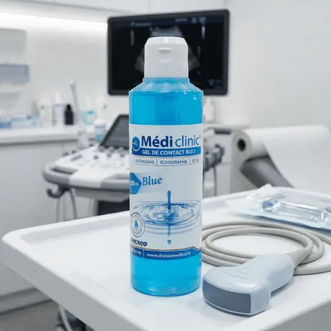 Gel Ultrason Bleu MEDI'GEL 250 ML - Transmission Optimale | LD Medical