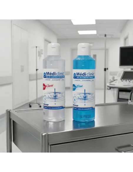 Gel Ultrason Bleu MEDI'GEL 250 ML - Transmission Optimale | LD Medical