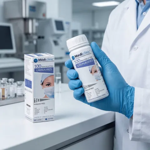 Bandelettes urinaires 10 paramètres Médi’clinic – Diagnostic rapide et fiable