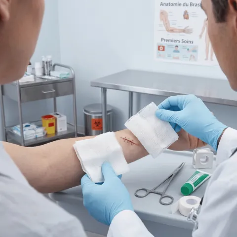 Compresses stériles de gaze hydrophile SylaFirst® - LD Medical