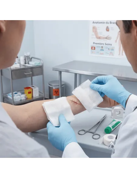 Compresses stériles de gaze hydrophile SylaFirst® - LD Medical