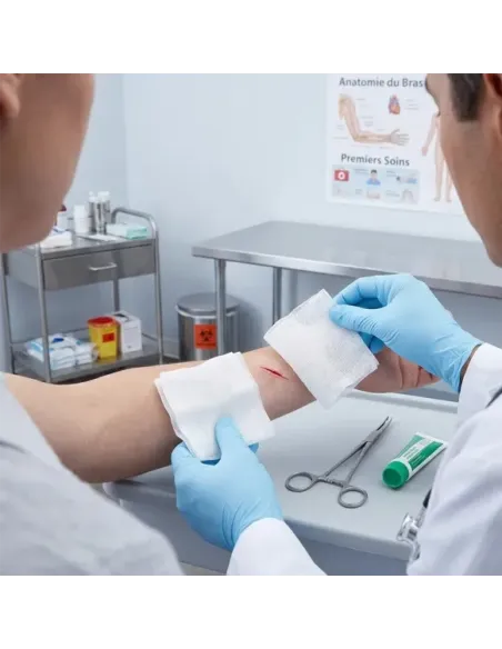 Compresses stériles non tissées 40 g/m² Sylamed - La boite -LD Medical