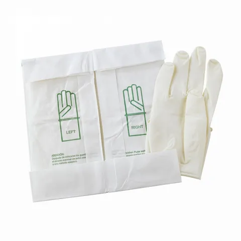 Gants Latex Chirurgicaux Stériles Très Peu Poudrés
