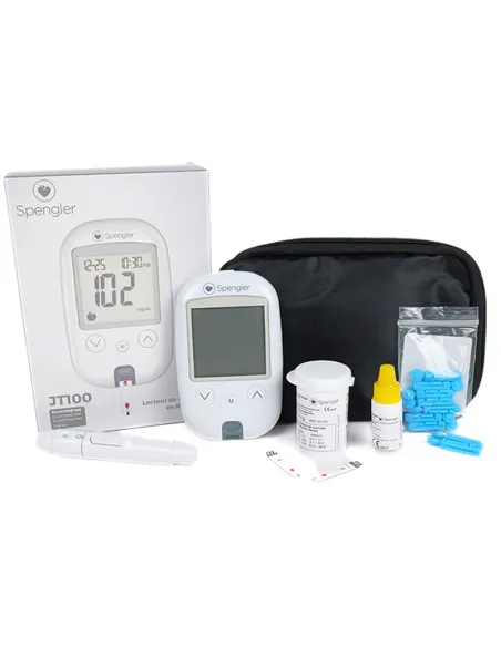 Glucomètre  Spengler JT100 Kit complet