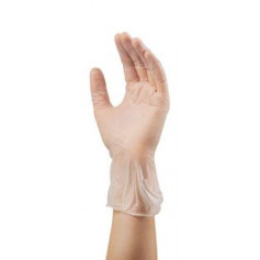 Gants d'examen en vinyle Peha-Soft® Hartmann non-poudrés, non stériles Boite de 100