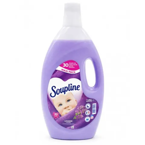 Adoucissant hypoallergénique Soupline 2,85 L 43 lavages