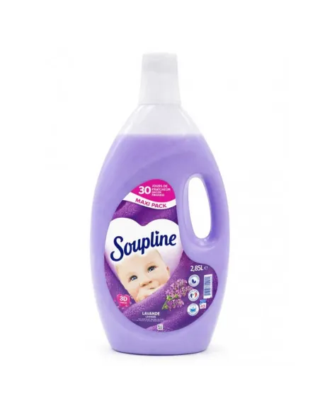 Adoucissant hypoallergénique Soupline 2,85 L 43 lavages
