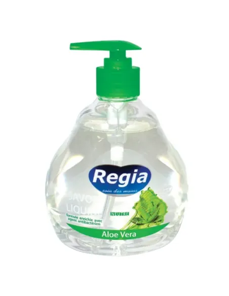 Savon liquide antibactérien Regia aloe vera 500 ml