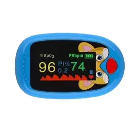 OXYMÈTRE DE POULS PÉDIATRIQUE PULSEKIDS RECHARGEABLE - Bleu
