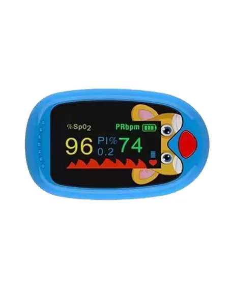 OXYMÈTRE DE POULS PÉDIATRIQUE PULSEKIDS RECHARGEABLE - Bleu