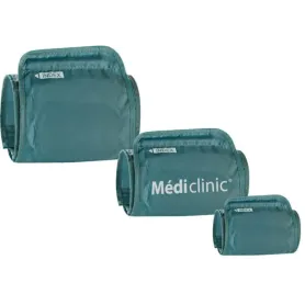 Pack 3 brassards tensiomètre MEDICLINIC coton noir