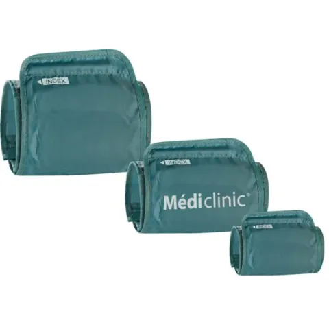 Pack 3 brassards tensiomètre MEDICLINIC coton noir