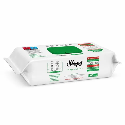Lingettes nettoyantes sleepy easy clean savon blanc