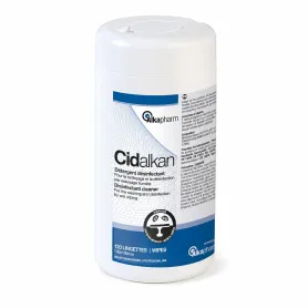 Lingettes désinfectantes Cidalkan couvercle fermé