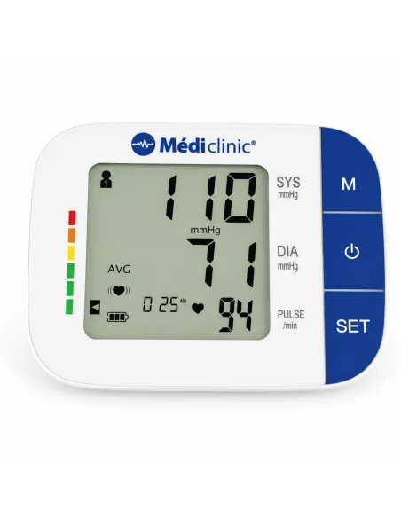 Tensiomètre bras MEDITENSIO BPM-55 écran LCD mémoire 120