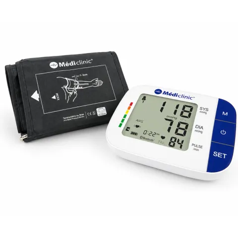 Tensiomètre bras MEDITENSIO BPM-55 écran LCD mémoire 120