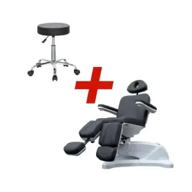 PACK FAUTEUIL SIGMA 3 ÉLECTRIQUE + TABOURET INCLUS MEDICLINIC