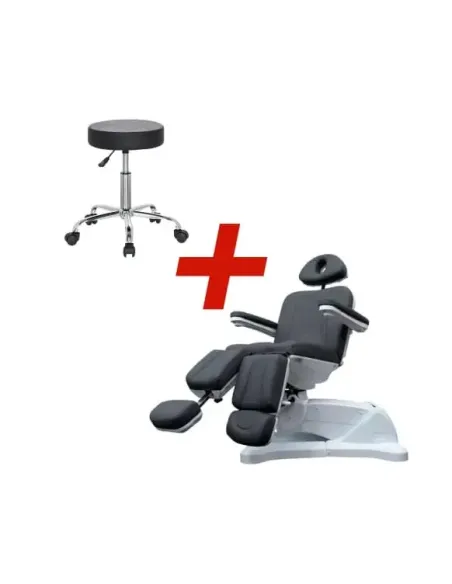 Fauteuil podologie Sigma 3 Mediclinic pack avec tabouret