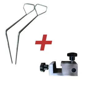 ETAUX DE FIXATION + ETRIERS EN ACIER INOXYDABLE - DIVAN GYN MED
