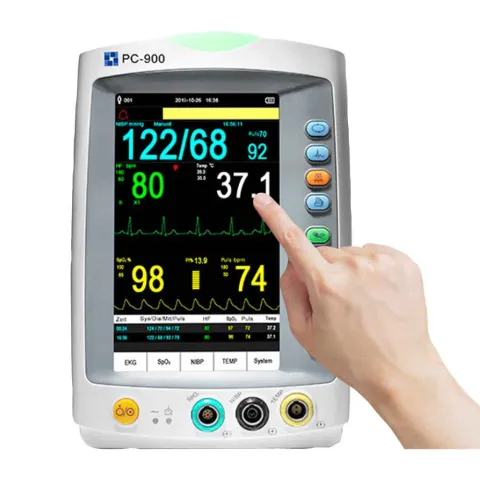 Pack Moniteur Patient MED 900 mesure 5 paramètres + Pied Roulant