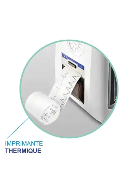 Pack Moniteur Patient MED 900 mesure 5 paramètres + Pied Roulant