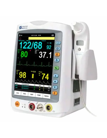Pack Moniteur Patient MED 900 mesure 5 paramètres + Pied Roulant