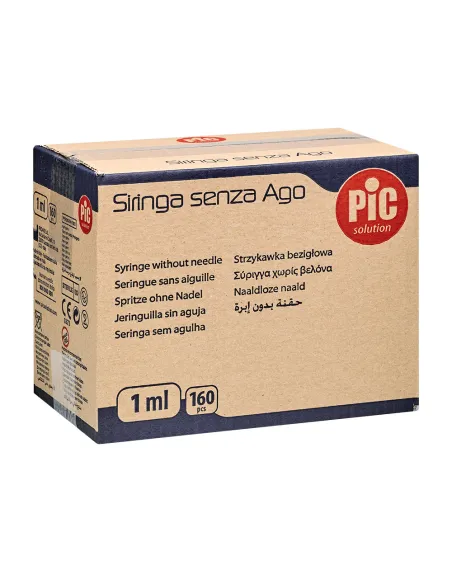 SERINGUES TUBERCULINE 3 CORPS 1 ML STÉRILES PIC - boîte de 100
