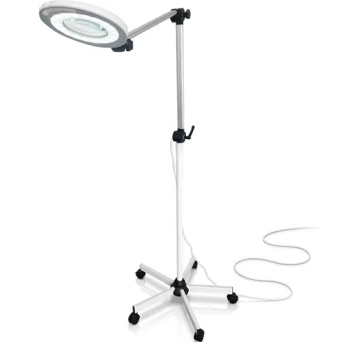 Lampe loupe x5 LED 12W sur pied MEDICLINIC