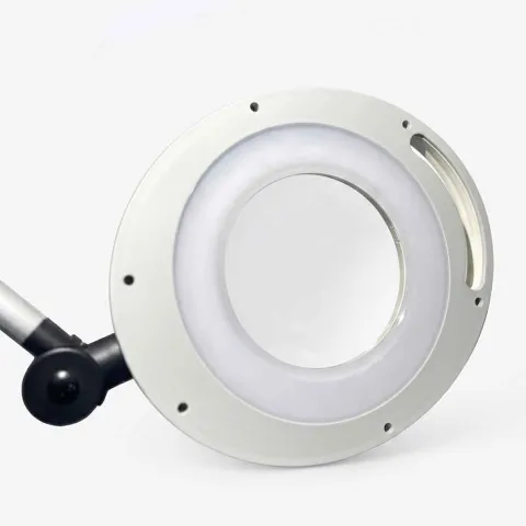 Lampe loupe x5 LED 12W sur pied MEDICLINIC
