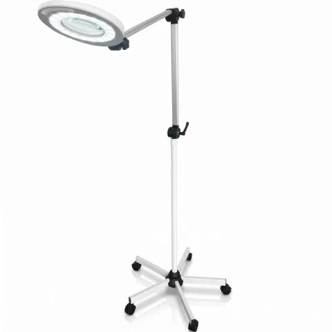 Lampe loupe x5 LED 12W sur pied MEDICLINIC