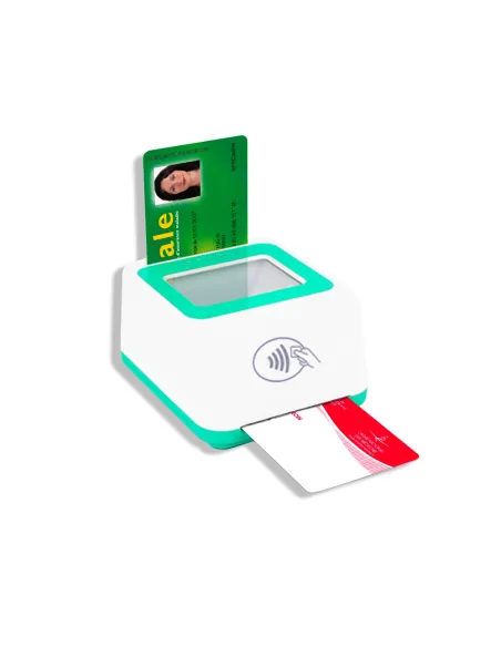 Lecteur carte Vitale F600 4 en 1 bi-fente USB-C CE