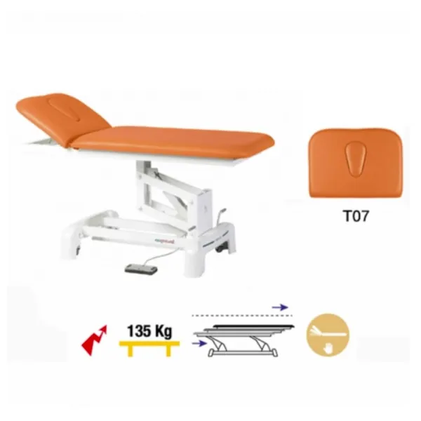 TABLE PÉDIATRIQUE ÉLECTRIQUE ECOPOSTURAL 2 PLANS