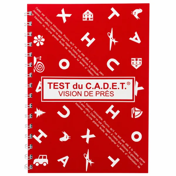 Test CADET vision de près enfant MC2 - dépistage à 33 cm