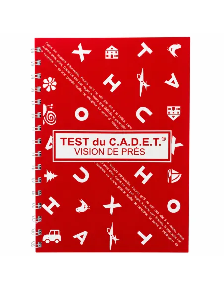 Test CADET vision de près enfant MC2 - dépistage à 33 cm