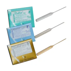 Aiguilles d'épilation Ballet K3-K4 boîte de 50 inox, isolée ou gold