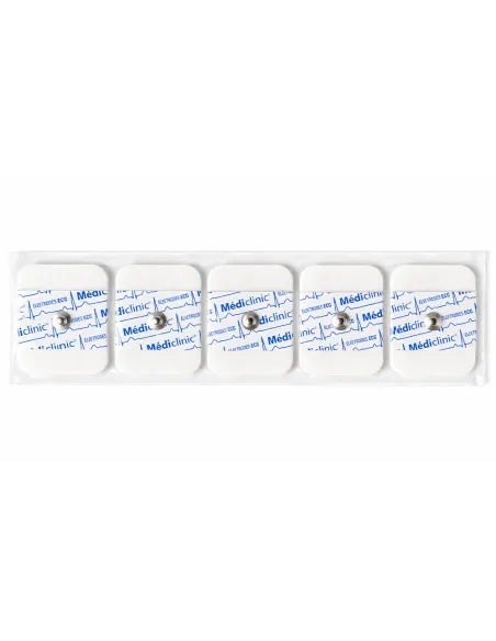 ELECTRODE ECG RECTANGLE 40 × 32,5 mm - MEDICLINIC