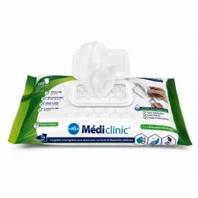 Lingettes désinfectantes Médi'Clinic
