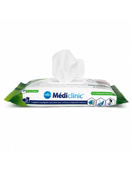 Lingettes désinfectantes Médi'Clinic