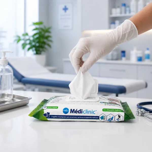 Lingettes désinfectantes Médi'Clinic