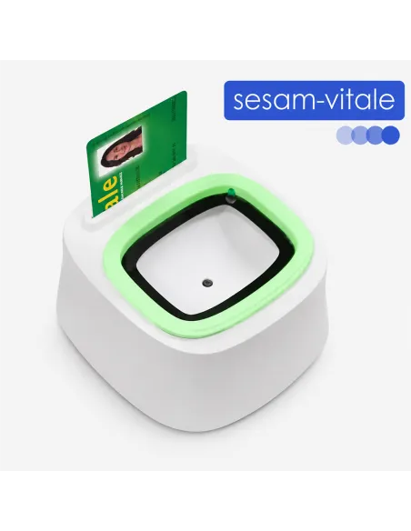 Lecteur carte Vitale DC300 3 en 1 PC/SC QR Code NFC