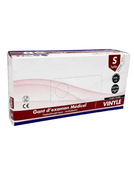Gants Vinyle Hypoallergéniques Médiclinic : Protection Confortable