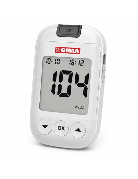 Glucomètre kit complet GIMA mg/dL Bluetooth, 1000 mesures