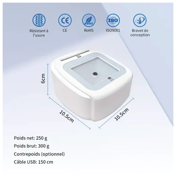 Lecteur carte Vitale Connect A800 USB bi-fente 4-en-1