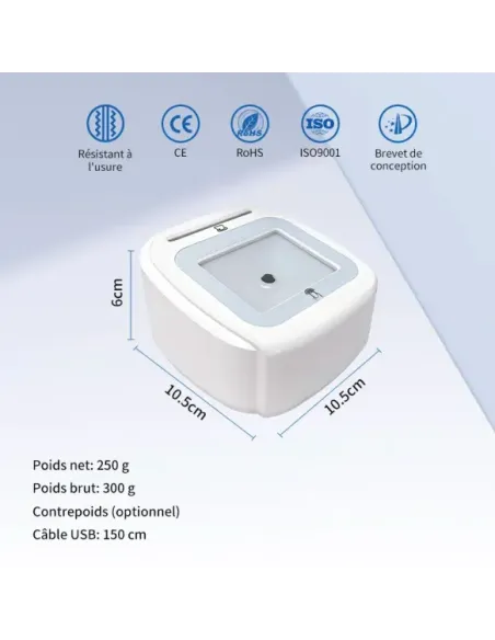 Lecteur carte Vitale Connect A800 USB bi-fente 4-en-1