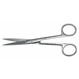 Ciseaux pointus inox courbes - LD Medical