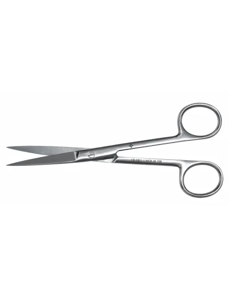 Ciseaux pointus inox courbes - LD Medical