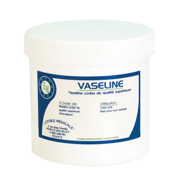 Vaseline en pot pour massage 250 ml - LD Medical