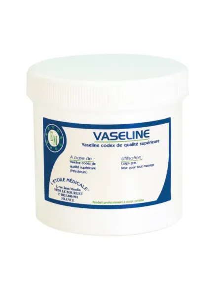 Vaseline en pot pour massage 250 ml - LD Medical